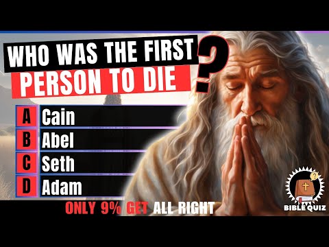 30 BIBLE QUESTIONS ABOUT BOOK OF GENESIS - BIBLE QUIZ TO TEST YOUR BIBLE KNOWLEDGE