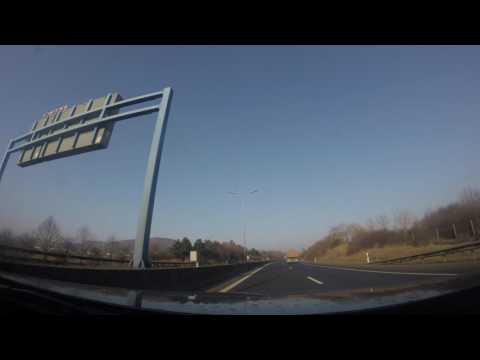 4K From Croix de Bettembourg to A13 direction Belval, Luxembourg (03.2017)