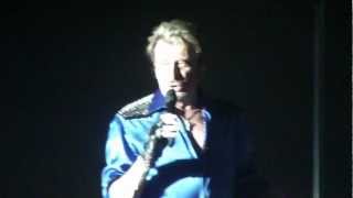 "Quand on n'a que l'Amour" Johnny Hallyday Montpellier mai 2012.MTS