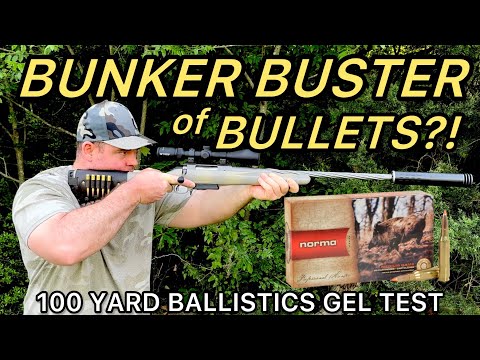 7mm-08 BEAST?! Norma Tipstrike Ballistics Gel Munitionstest