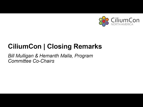Closing Remarks - CiliumCon NA 2025