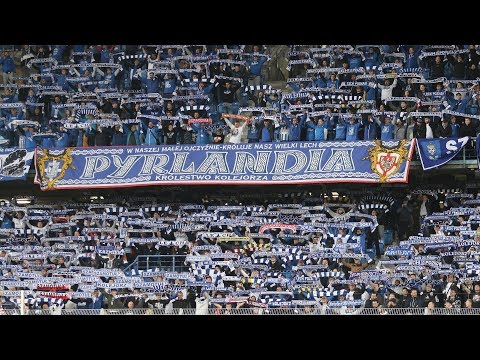 Doping kibiców Kolejorza Lech Poznań - Jagiellonia (20.09.2019)