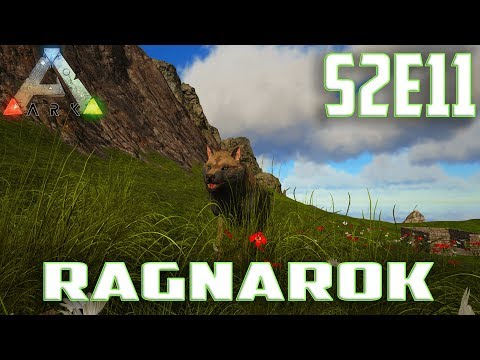 Let's Play ARK: Survival Evolved (Single Player Ragnarok)S2-Ep.11-Gardening & Direwolf Taming