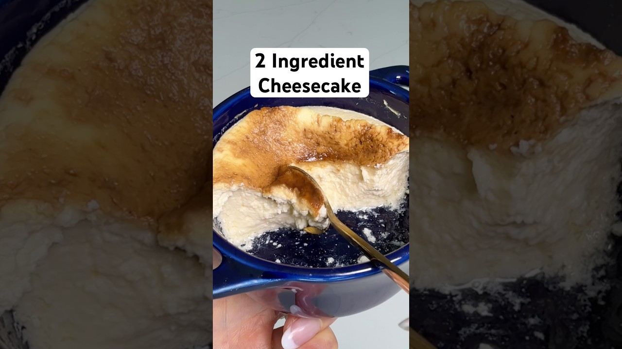 2-Ingredient Protein Cheesecake
