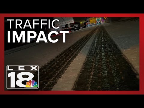 Multiple crashes across central Kentucky due to icy road conditions