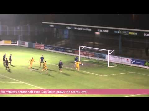 Weymouth 1 v 2 Tiverton Town - 14th January 2014