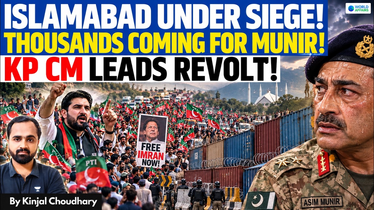 PAK PROVINCE REVOLTS AGAINST ARMY | KP CM Leads PTI Long March On Islamabad, Imran vs Munir | Kinjal