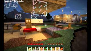 preview picture of video 'Minecraft Millénaire village glich in 1.8.1'