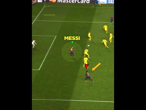 When Messi Uses His 🧠