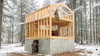 Man Builds Dream Home in 9 Months | Start to Finish by @My Off-Grid Story