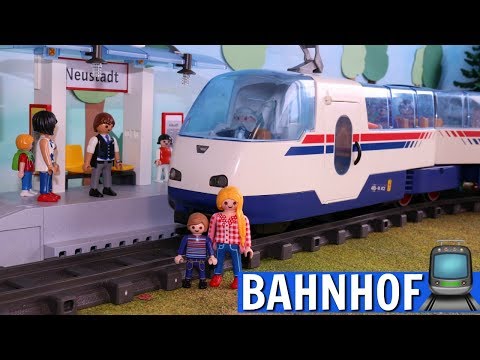 Playmobil Film deutsch - Warterei am Bahnhof  - Playmobil Zug - Eisenbahn
