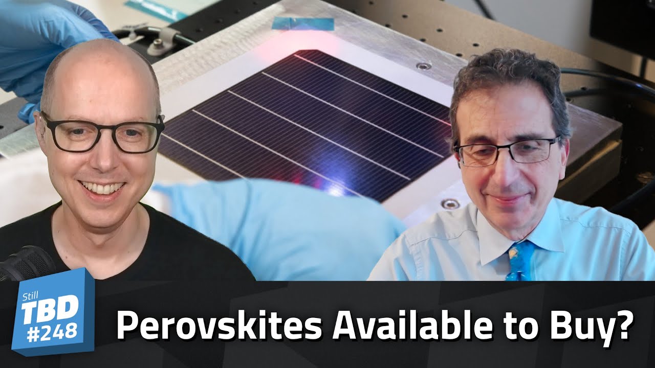 248: Big Perovskite Solar Panel Advances - Dr. Chris Case Interview