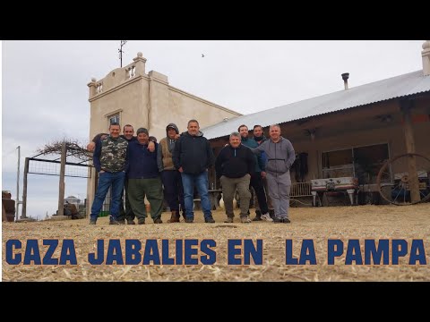 CAZA JABALIES EN LA PAMPA ARGENTINA