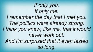 Information Society - If Only Lyrics