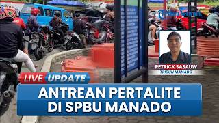 Antrean Panjang di SPBU Malalayang Manado sejak Pertamax Naik, Berpotensi Jadi Pemandangan Biasa