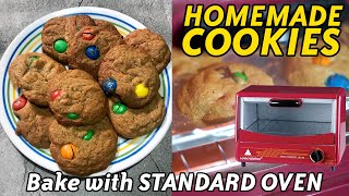 Chewy Homemade Cookies with Standard Oven Toaster | Tutorial