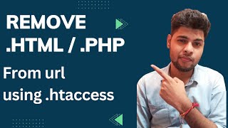 How to remove .html .php extension from page url using .htaccess || url rewriting using .htaccess