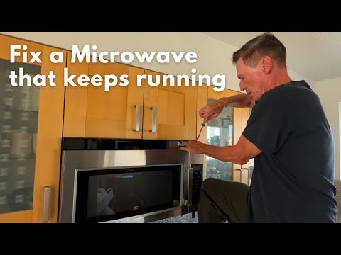🔧 Fixing a Microwave That Runs Without Activation: Door Switch and Door Cam Lock Replacement