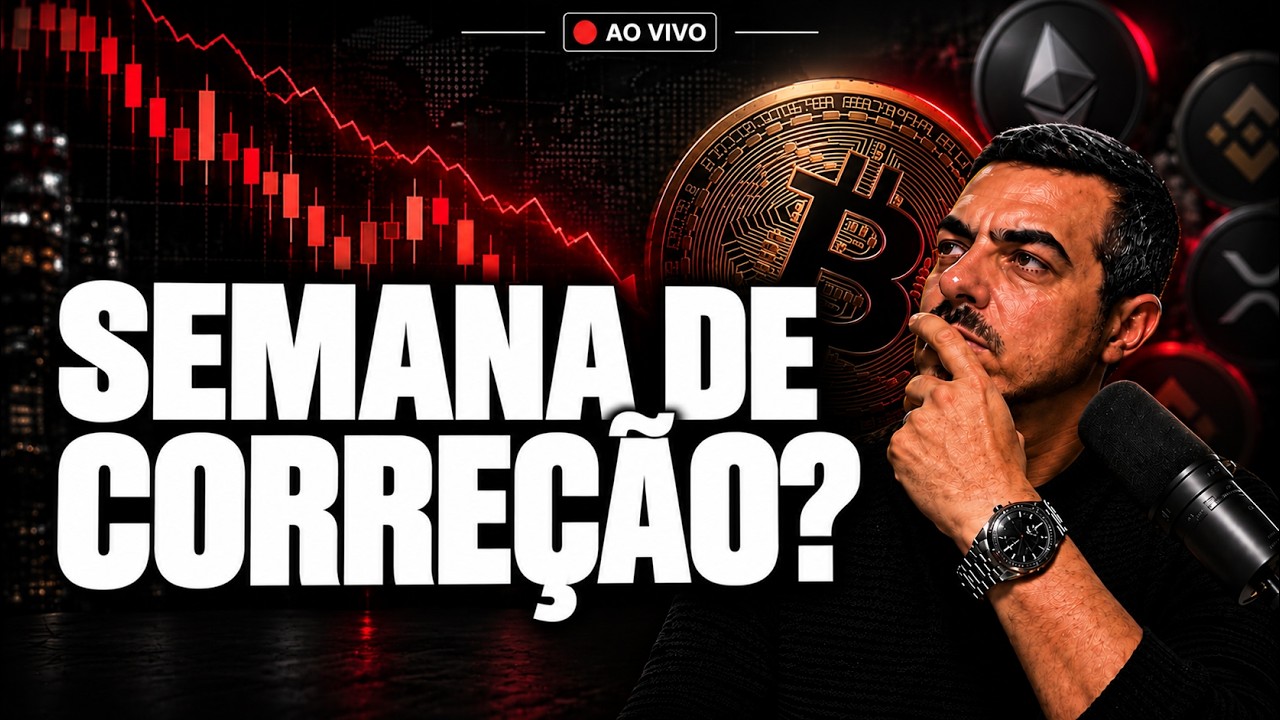 🔥 Bitcoin AO VIVO - Semana de Correção?  Bitget Volta Liberar Saques BTC
