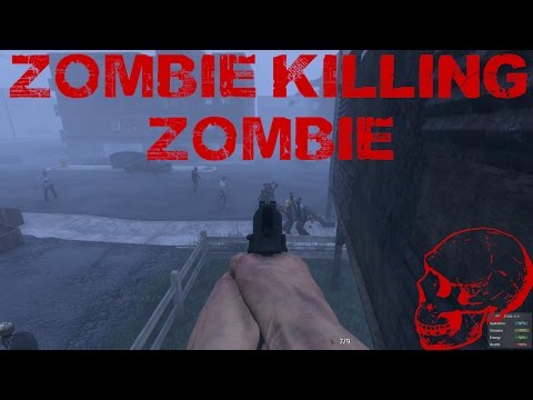 H1Z1 Zombie killing other zombies
