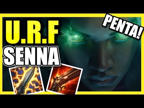 (WORLD'S FIRST PENTAKILL!) SENNA IS RIDICULOUSLY OP IN URF! ft. BunnyFuFuu