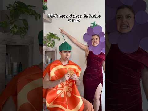 Esos videos de frutas con IA parte 7 😂