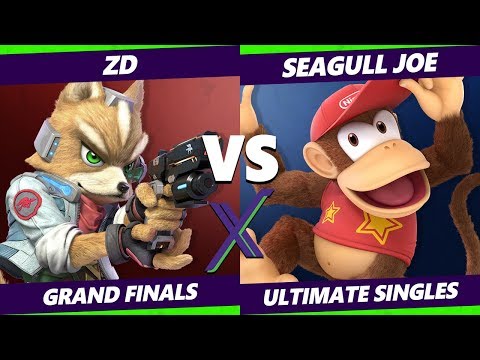 Smash Ultimate Tournament - ZD (Fox, Wolf) Vs. Seagull Joe (Palu, Diddy) S@X 308 SSBU Grand Finals