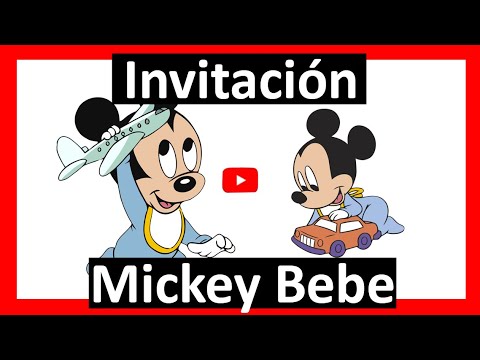  Free virtual Mickey invitation for WhatsApp
