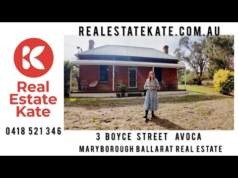 3 Boyce Street, Avoca, VIC 3467, 4房, 1浴, House