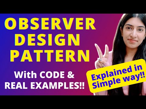 Observer Design Pattern With Code