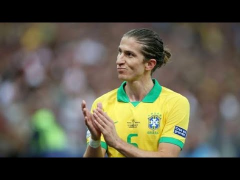 OS 2 GOLS DE FILIPE LUÍS PELA SELEÇÃO BRASILEIRA