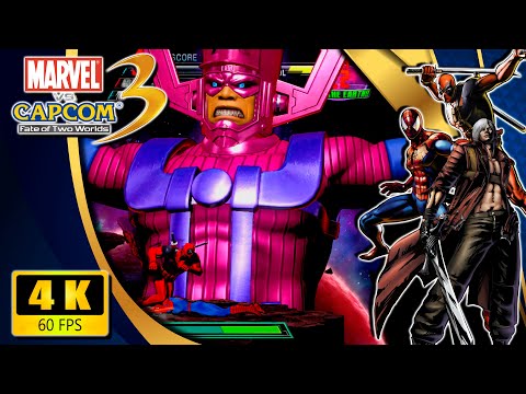 Marvel vs. Capcom 3: Fate of Two Worlds (Xbox 360)【Longplay】