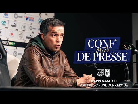 🎥 Après-match Amiens SC - USL Dunkerque (J30 - Ligue 2 BKT)