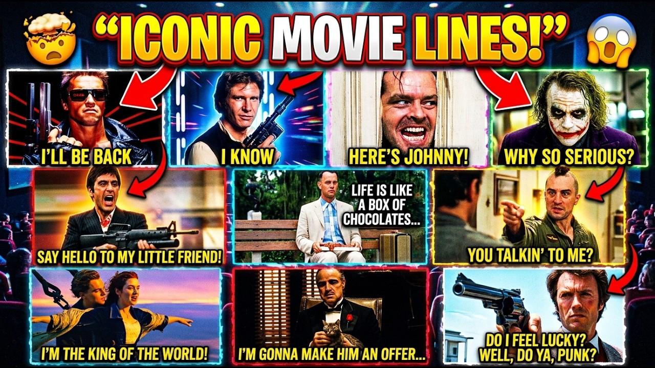 “10 Legendary Movie Quotes Everyone Knows 🎬 (You Won’t Believe #7)”