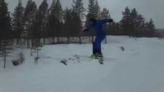 preview picture of video 'Kongsberg Skisenter 2013 :: Park fun'