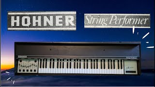 Video thumbnail for Hohner String Performer - A 1977 German String Synthesizer by BellaBell