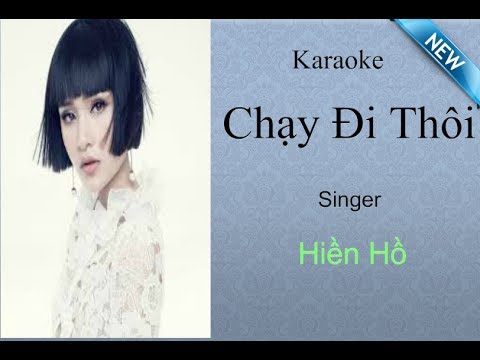 [Karaoke ] ▶ Chạy Đi Thôi - Hiền Hồ ▶Beat Chuẩn♪