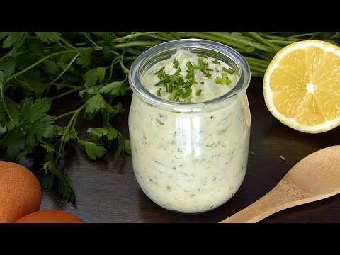 Salsa tártara, una receta de salsa tradicional francesa
