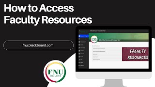 How To Access Faculty Resource Center