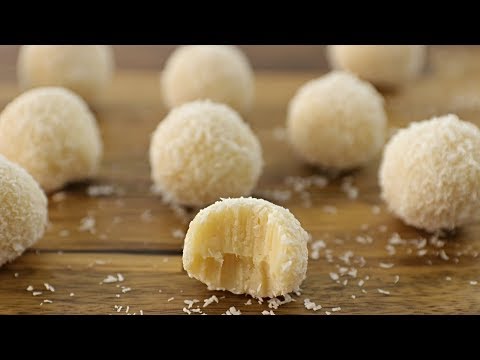 White Chocolate Truffles Recipe | How to Make White Chocolate Truffles