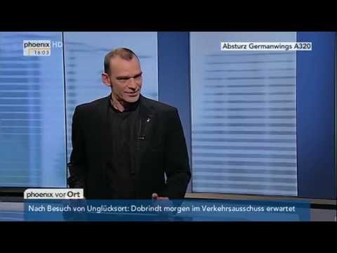 Absturz Germanwings A320: Studiogespräch mit Seelsorger Albrecht Roebke am 24.03.2015