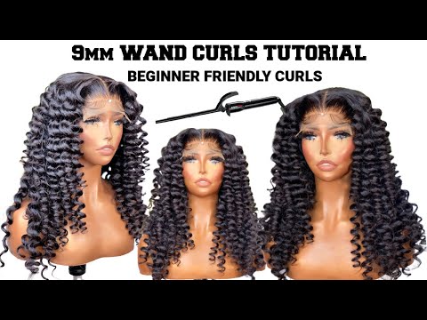HOW TO DO SMALL WAND CURLS VALENTINES DAY INSPIRED |...