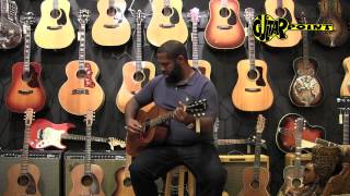 Kirk Fletcher plays a 1963 Gibson LG-0 at GuitarPoint Maintal / Vintage Guitars