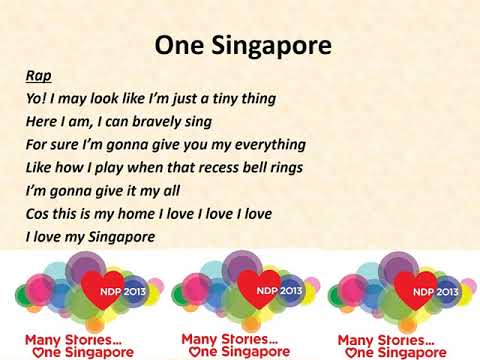 NDP 2013 Theme Song  One Singapore Lyrics