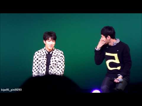 141123 INFINITE F Showcase in Nagoya MC 성열＆명수 리더열의 안무틀림을 지적하는 메보엘