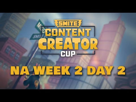 SMITE Content Creator Cup - NA Week 2 Day 2