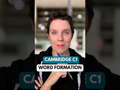 C1 Advanced Word formation #c1advanced #cambridgeadvanced #cambridgeenglish #advancedenglish