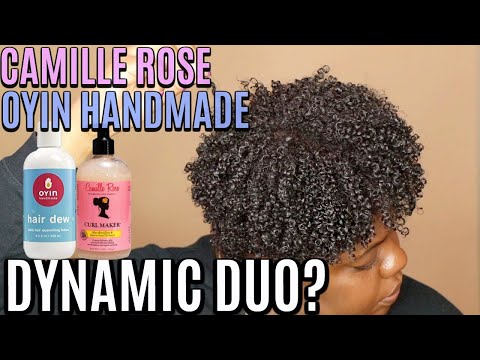 Holy Grail Combo? Camille Rose Curl Maker & Oyin Hair Dew