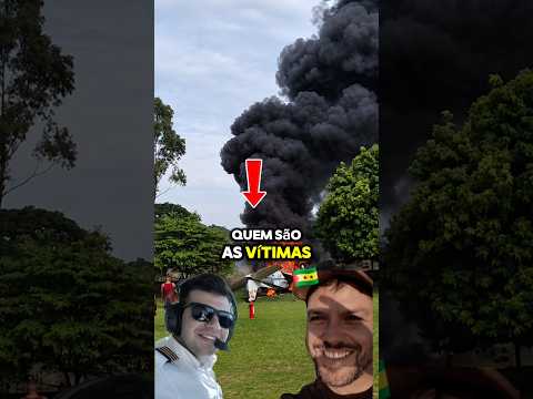 quem são as vítimas do acidente de avião em Marília são Paulo  #noticias #avião #mariliasp #luto