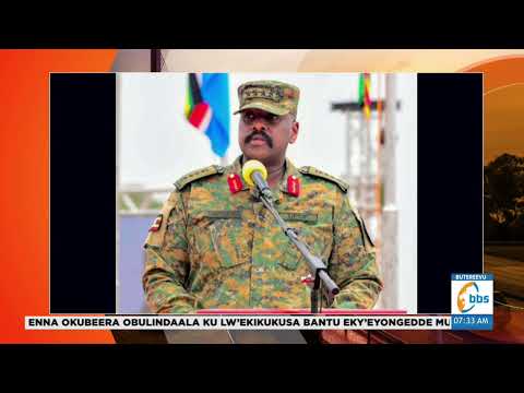 Gen. Muhoozi Awakanyizza eky'Amagye g'Akulembera Okukuba Barbie#Sumulula